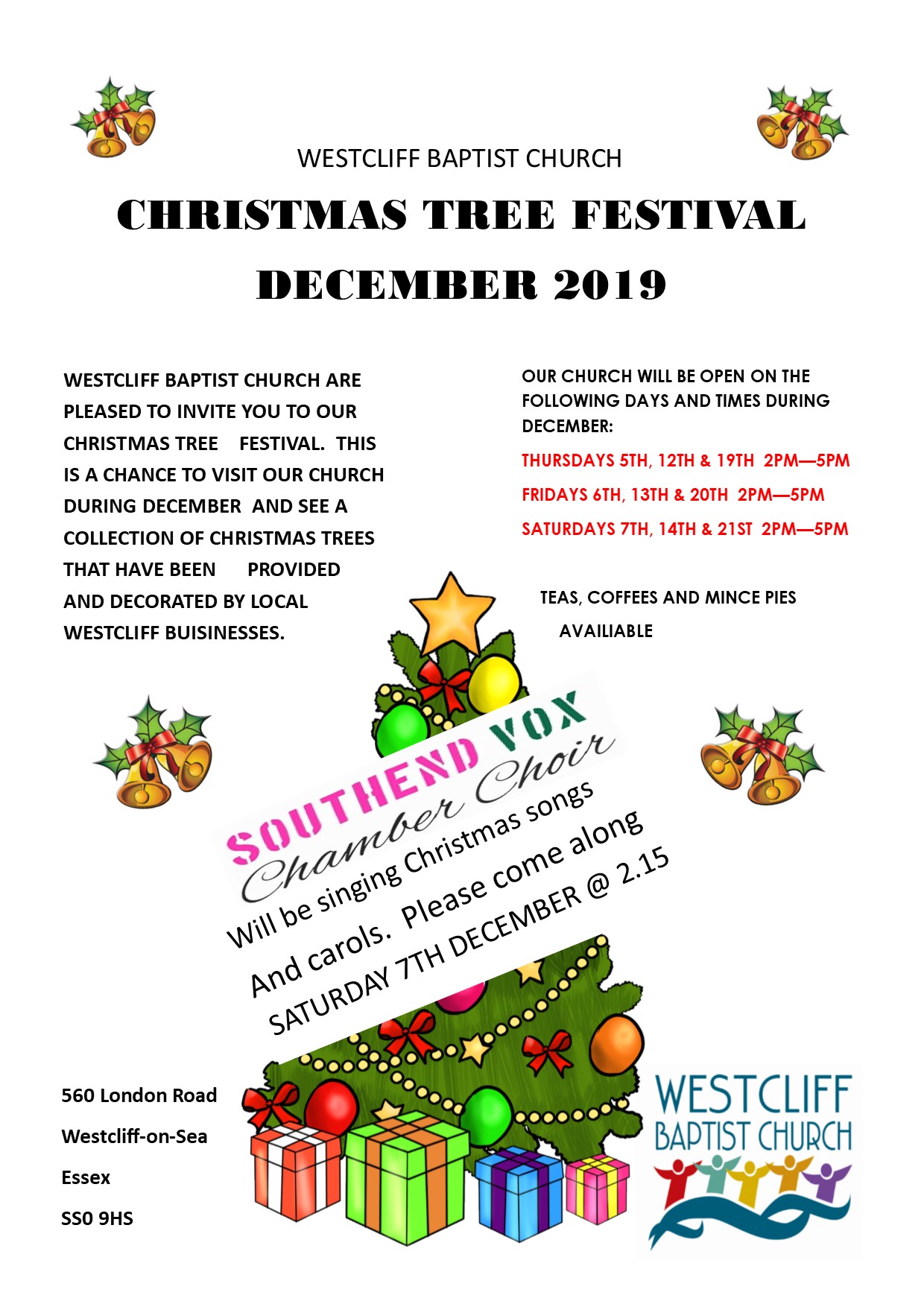 Westcliff Baptist Church Christmas Tree Festival