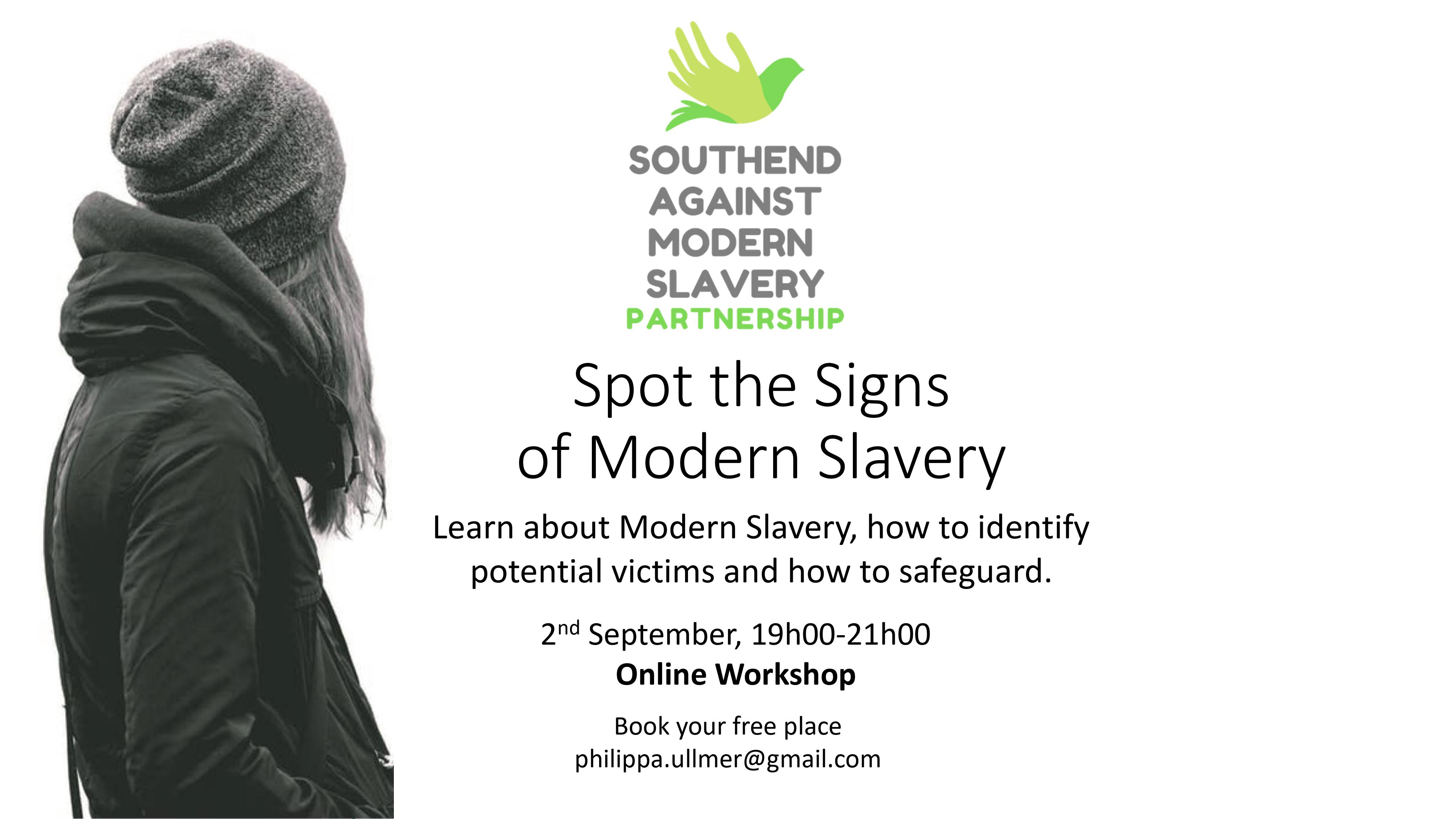 Spot the Signs of Modern Slavery Online Workshop
