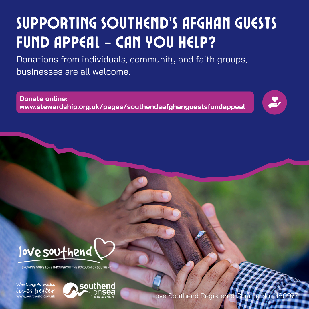 Southend’s Afghan Guests Fund Appeal