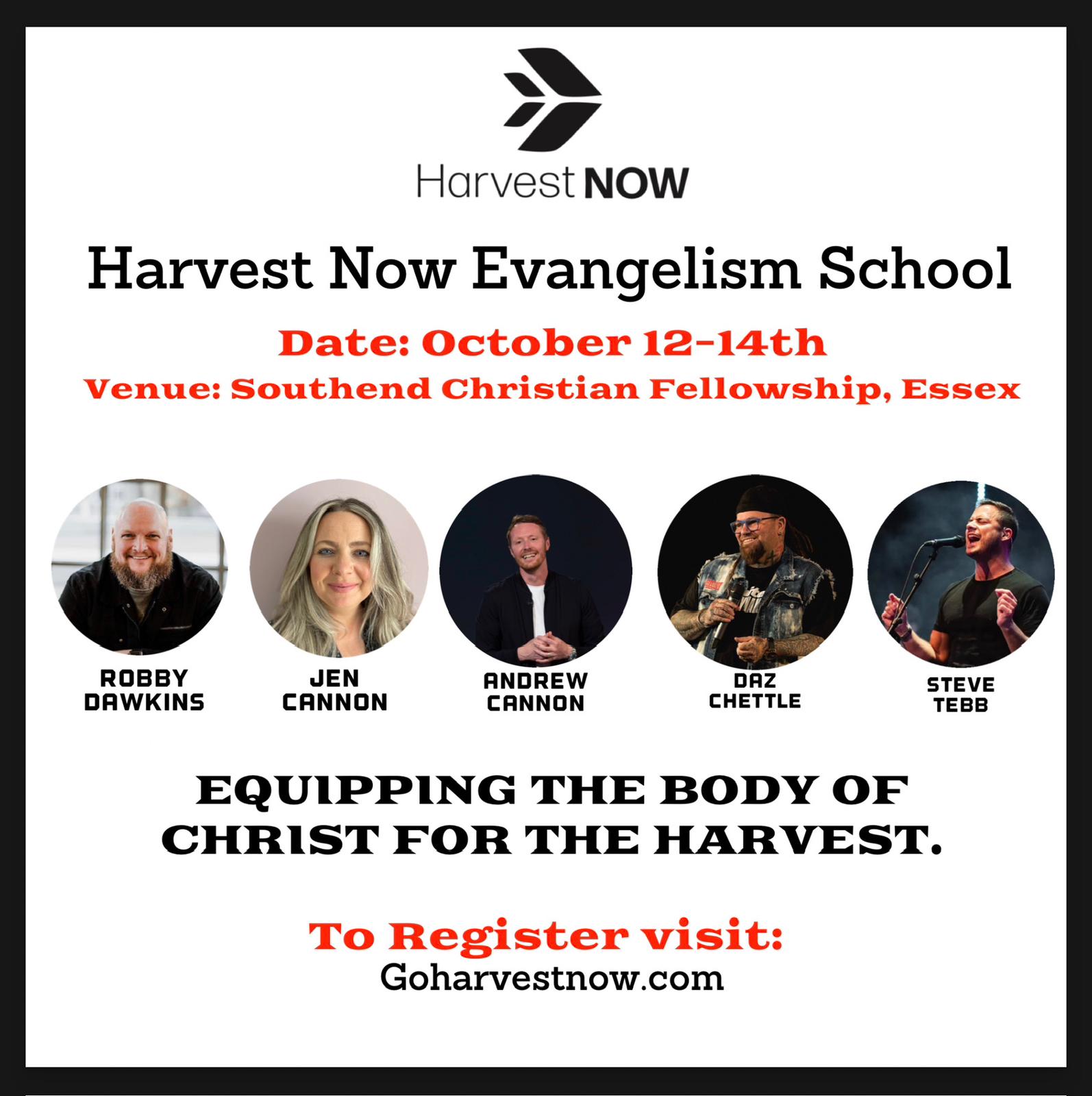 Harvest Now Essex School of Evangelism