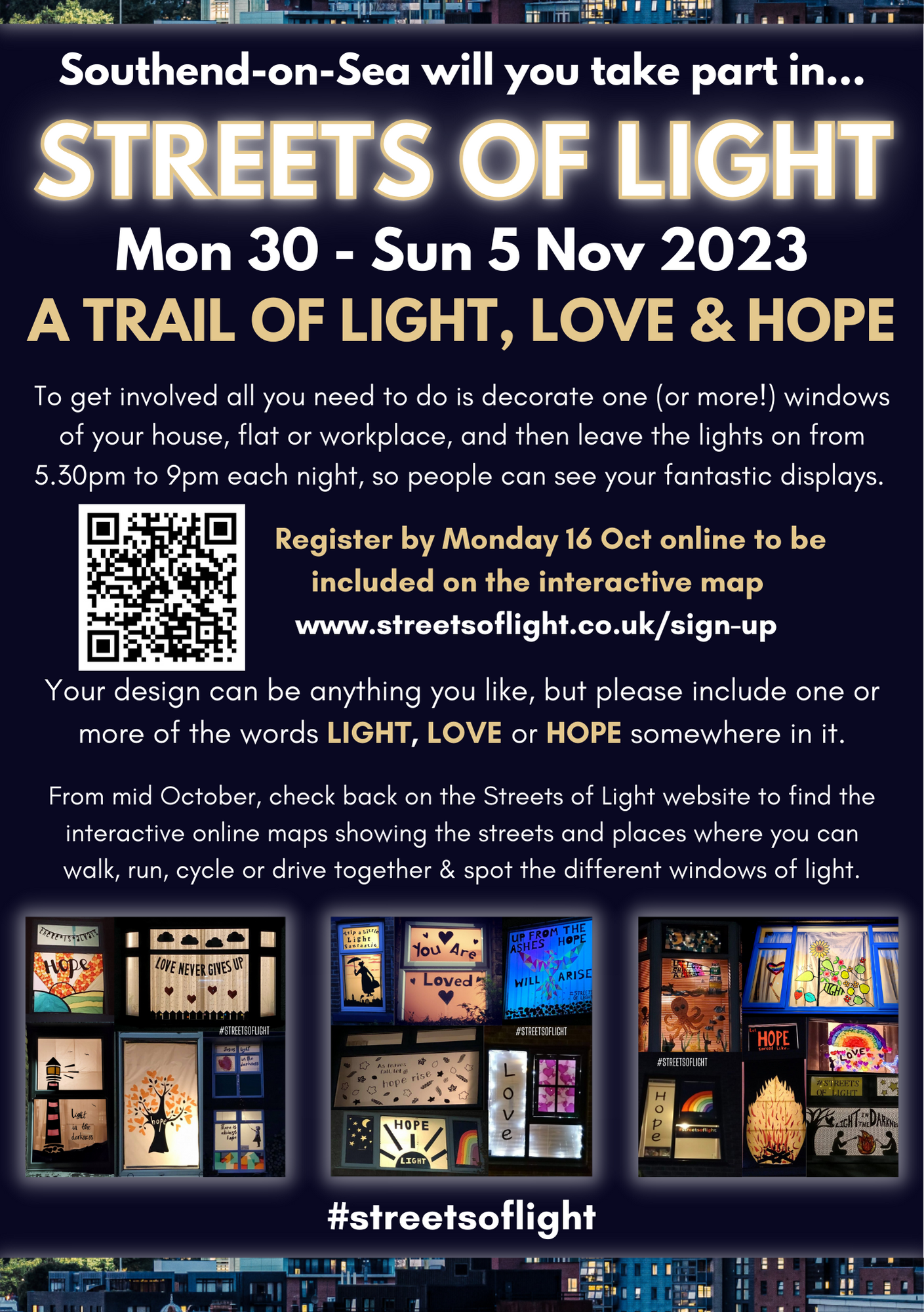 Southend Streets Of Light: A Trail of Light, Love & Hope
