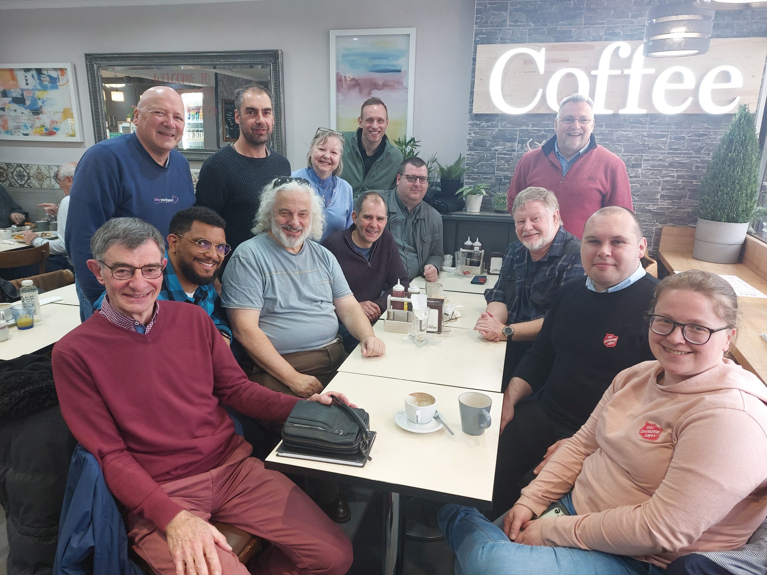 Photo credit: Captain Robert Davis, Leigh-on-Sea Salvation Army (Left)