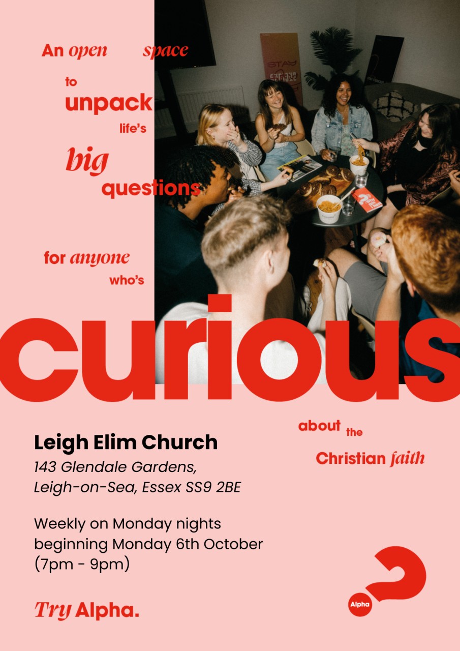 Alpha Course | Leigh Elim Church