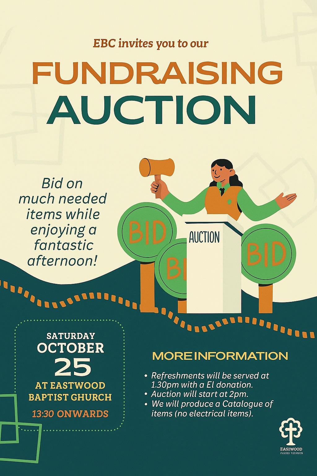 Eastwood Baptist Church Fundraising Auction