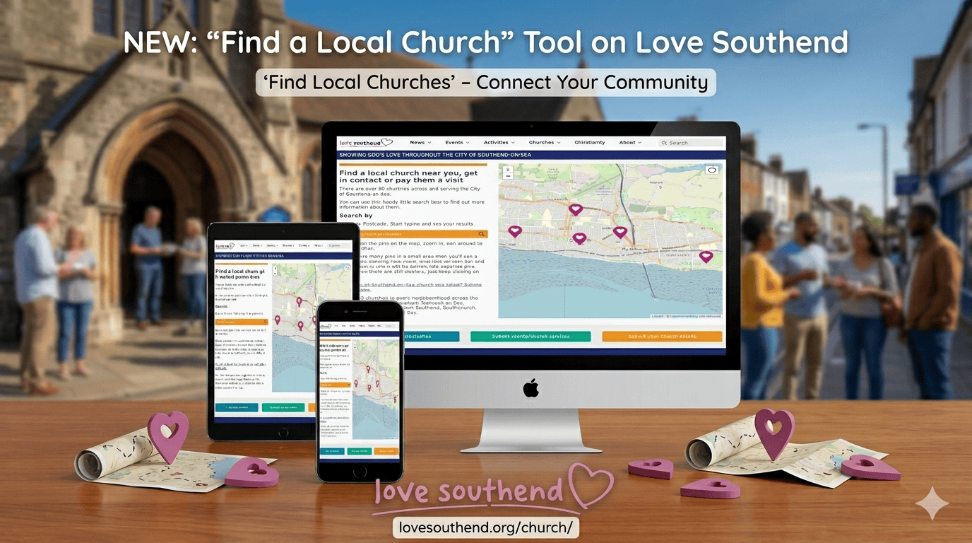Find a local church tool on Love Southend