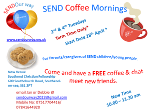 SEND Parents and Caregivers Co…